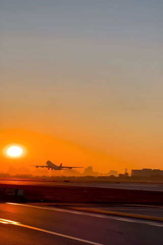 Soaring into the Sunset..