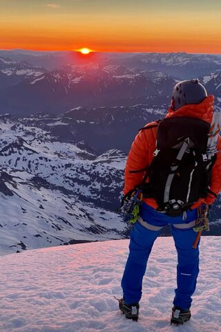 Majestic Sunrise from the Summit 🌄