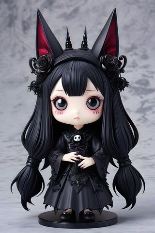 Enigmatic Gothic Doll 🖤✨
