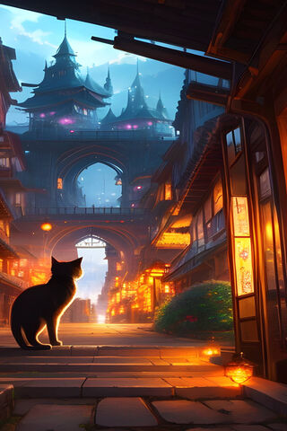 AI Art Cat