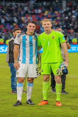 Celebrating Victory: Argentina's Young Stars Shine! 🇦🇷✨