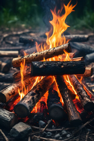 Cozy Campfire Vibes 🔥🌲