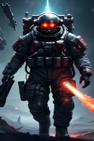 Futuristic Space Explorer