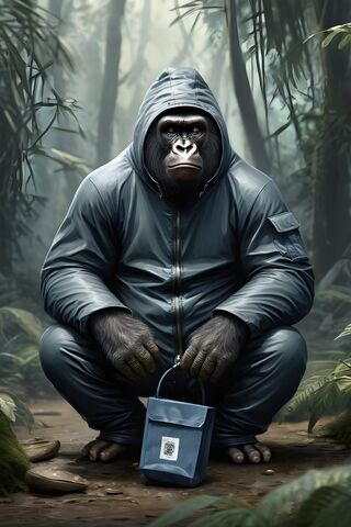 A Person In A Garment