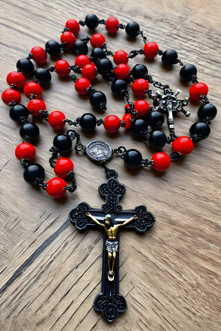 A Rosary On A Table, Catholic, Church