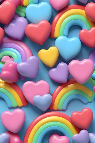 Colorful Love and Joy 🌈❤️