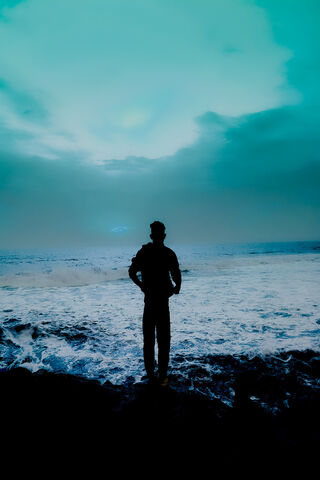 Contemplating the Waves..