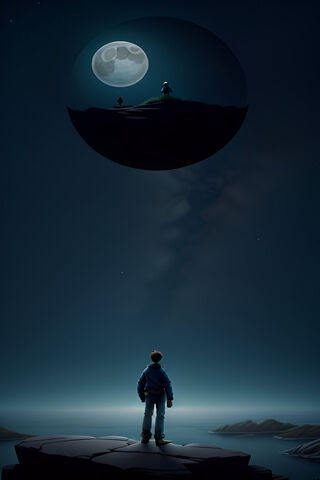Alone Under Moon