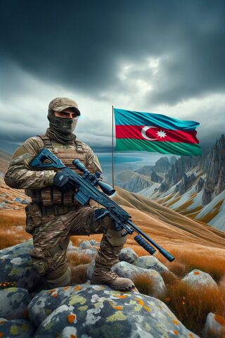 Azerbaijan Soldier