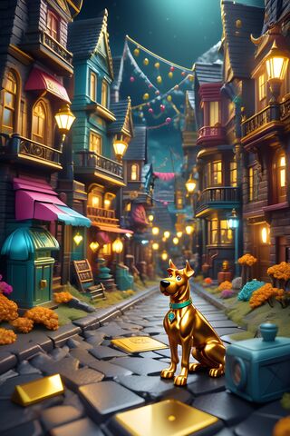 A Street With