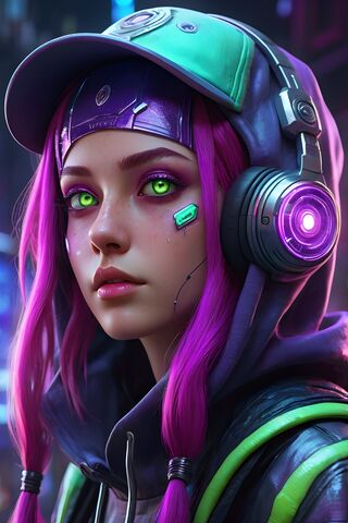 A Person Wearing A Helmet and Headphones