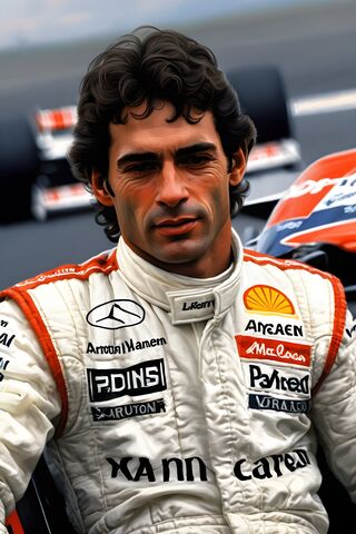 Racing Legend in Action..