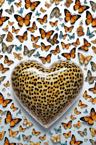 A Cup With Butterflies On It
