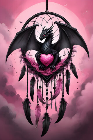 A Purple and Black Drag..