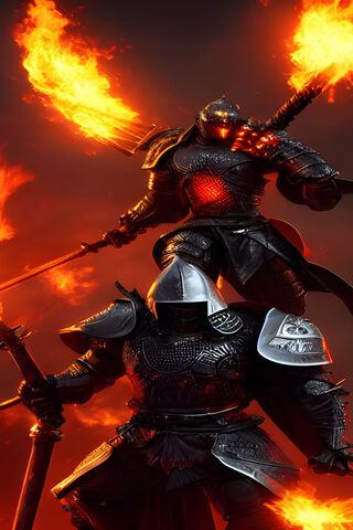 Fiery Warriors of the Night 🔥⚔️
