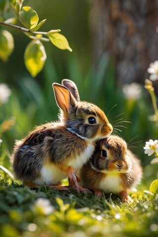 A Couple Of Rabbits