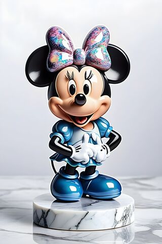 A Toy Figurine Of A Cartoon Character