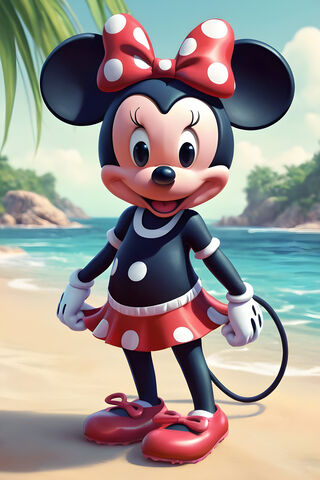 A Toy Figurine Of A Cartoon Character