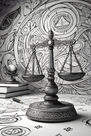 A Metal Sculpture On A Table