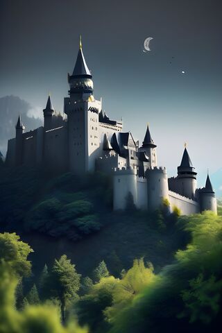 A Castle On A Hill