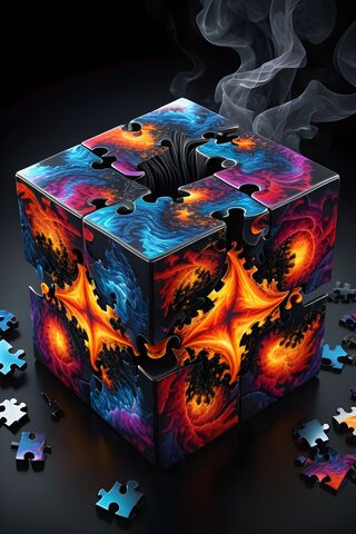 A Colorful Puzzle Cube