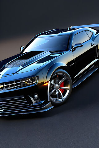 A Black Sports Car