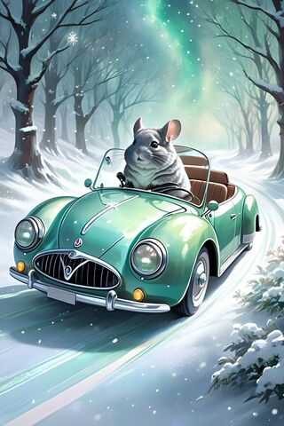 A Chinchilla Can Drive