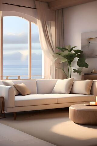 Serene Coastal Living R..