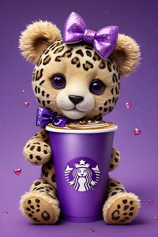 A Stuffed Animal In A Cup
