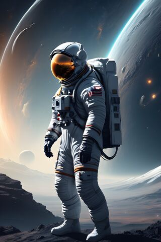 A Person In A Space