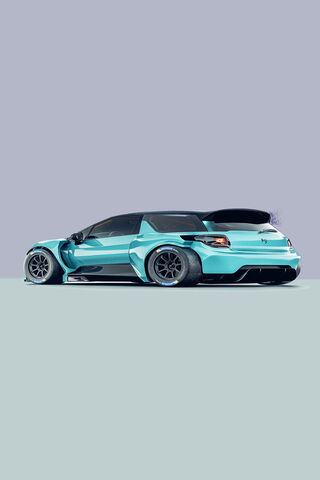 Sleek Turbocharged Dream Machine 🚗💨