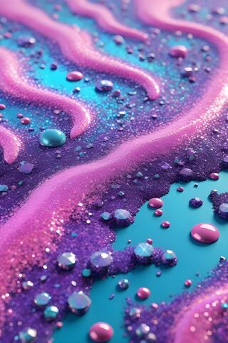A Close Up Of A Colorful Fabric