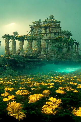 Enchanted Underwater Ruins 🌊🏛️