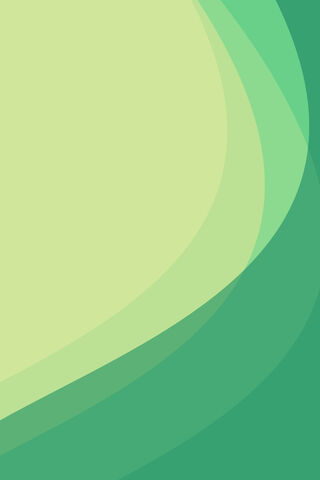 Serene Green Waves 🌿
