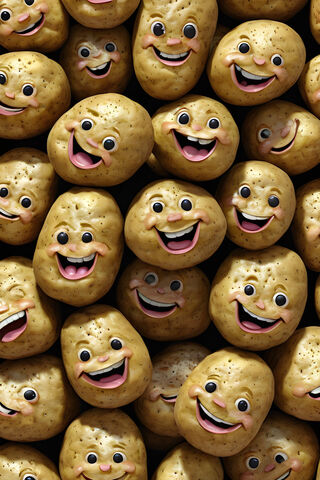 A Group Of Cookies With..