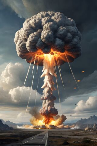 A Large Explosion In The Sky
