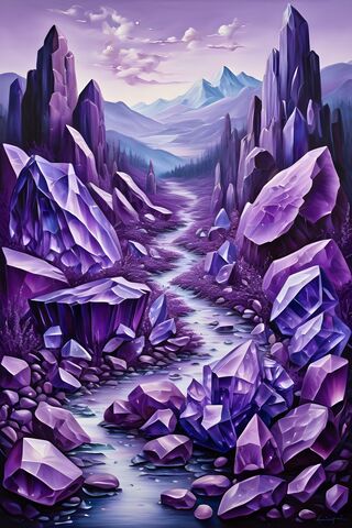 Enchanted Amethyst Valley