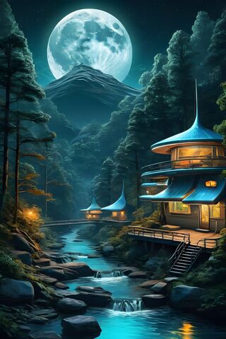 Moonlit Serenity: A Dre..