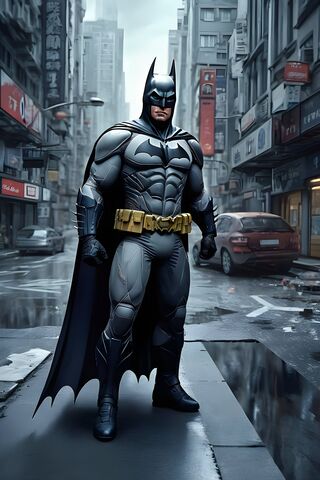 Dark Knight in the City..