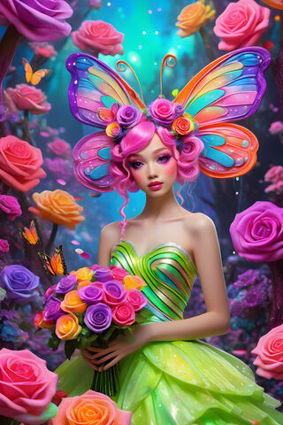 A Person Wearing A Garment