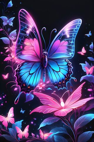 A Blue Butterfly