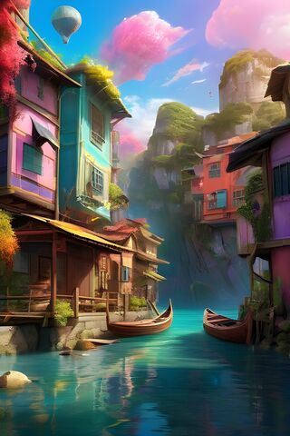 Enchanted Waters 🌊🏡