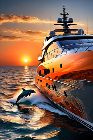 A Boat In The Water