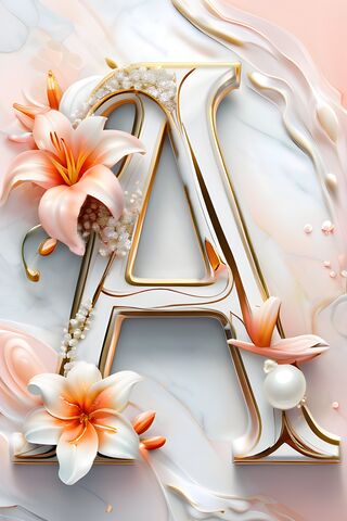 A With Lillies
