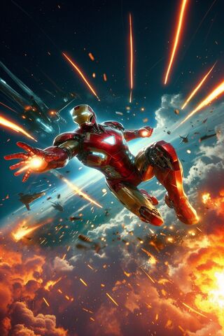 Iron Man Soars into Action! 🚀✨