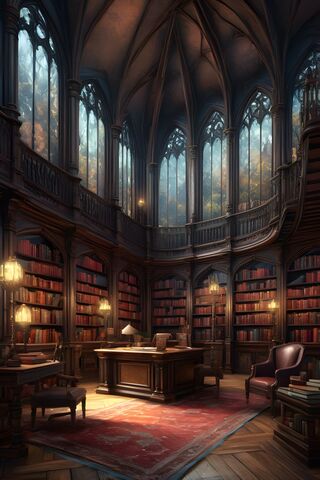 Enchanted Library of Knowledge 📚✨