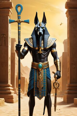 The Mighty Anubis 🐺✨