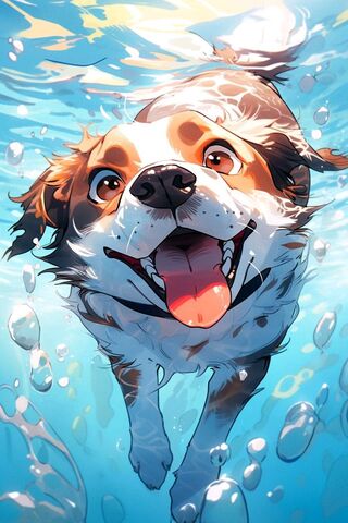 Splashing Joy! 🐶💦