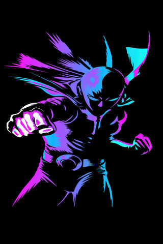 Neon Hero in Action! 🌟