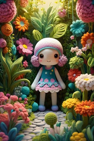 A Crochet Girl